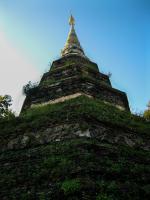 Thailand | , a chedi near Chiang Rai