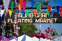 Thailand | , Taling Chan floating market in Bangkok