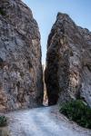 Turkey_2015 | , the road leading into the canyon, cut into the rocks