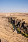 Turkey_2015 | , remains of a silk road bridge across the canyon