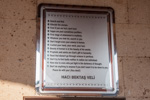 Turkey_2015 | , Hacı Bektaş Veli's teachings displayed in the monastery